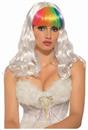 Rainbow Unicorn Women's Adult Costume Wig, One Size