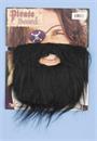 Black Beard Pirate Costume Facial Hair