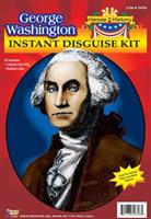 George Washington Wig and Jabot Disguise Adult Costume Kit