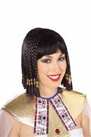 Queen Of The Nile Egyptian Cleopatra Adult Black Costume Wig