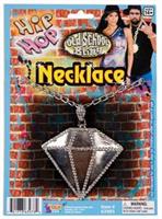 Hip Hop Big Diamond Necklace Costume Jewelry
