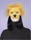 Deluxe Fuzzy Animal Mask Adult: Lion