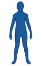 Disappearing Man Stretch Costume Jumpsuit Teen: Orange