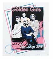 The Golden Girls 7" x 6" Print Poster SDCC Exclusive