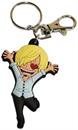 One Piece Sanjin Love PVC Keychain