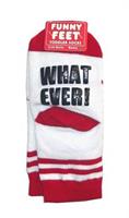 Funny Feet Toddler Socks: Whatever!