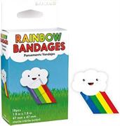 Rainbow Bandages | Set of 18 Individually Wrapped Self Adhesive Bandages