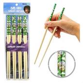 Bob Ross GAMAGO Cast Bamboo Chopsticks | Set of 4