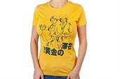 The Golden Girls 'Stay Golden Japan!' Women's Mustard T-Shirt | Comfort Fit