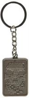 Watch Dogs Skull Metal Keychain