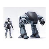 RoboCop ED-209 vs RoboCop Battle Damage Exclusive 1/8 Action Figure 2-Pack
