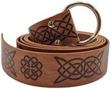 Leatherlike Battle Belt Adult Costume Accessory | Adjustable