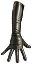 Over-The-Elbow 23 Inch Leatherlike Adult Costume Gloves | Black