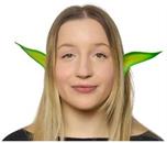 Green Latex Pixie Flexi Costume Ears | Adult One Size