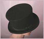 Bell Topper Costume Hat Adult: Black