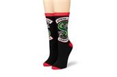 Riverdale South Side Serpents Crew Socks - Mens Black Casual Tube Socks - 1 Pair