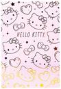 Sanrio Hello Kitty Pink & Gold Foil Hardcover Journal | 87 Lined Pages