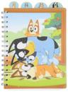 Bluey 4 Tab Spiral Bound Notebook