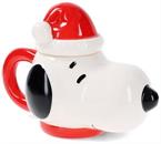 Peanuts Santa Snoopy 14.5oz Molded Mug with Lid
