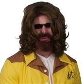 The Big Lebowski The Dude Costume Wig and Beard Kit One Size