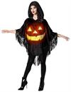 Jack-O-Lantern Adult Poncho Costume