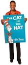 Dr Seuss Cat In The Hat Book Quik ChangeT Adult Costume | One Size