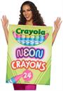 Crayola Crayon Neon Box Quik ChangeT Adult Costume | One Size