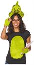 Dr Seuss Grinch Quik ChangeT Adult Costume Kit | One Size