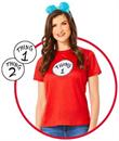 Dr Seuss Thing Adult Costume Kit | Medium