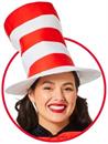 Dr Seuss Cat In The Hat Adult Costume Hat