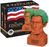 Abraham Lincoln Chia Pet Decorative Pottery Planter