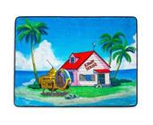 Dragon Ball Z Kame House Fleece Throw Blanket | 45 x 60 Inches