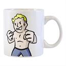 Fallout Fists Up 20oz White Coffee Mug