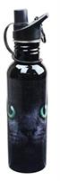 Black Cat Water Bottle