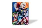 My Hero Academia Heroes Collage Large Fleece Throw Blanket | 60 x 45 Inches