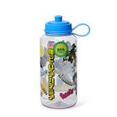 My Hero Academia Heroes & Perks Large Plastic Water Bottle | Holds 32 Ounces