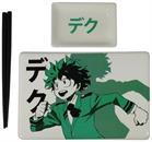 My Hero Academia Deku Sushi Plate Set | Sushi Plate, Soy Sauce Dish, & Chopsticks
