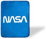NASA Logo Fleece Soft Throw Blanket | Large NASA Blanket | 60 x 45 Inches