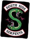 Riverdale Southside Serpents 45 x 60 Inch Fleece Throw Blanket