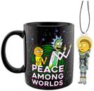 Rick and Morty "Peace Among Worlds" 16 Ounce Mug & Air Freshener Set