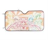 Sailor Moon SuperS Characters Sunshade for Car Windshield | 58 x 28 Inches