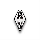 Skyrim Dragon Enamel Collector Pin