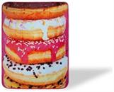 Donuts Fleece Throw Blanket | Large Soft Throw Blanket | 60 x 45 Inches
