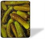 Pickles Fleece Throw Blanket | Large Soft Throw Blanket | 60 x 45 Inches