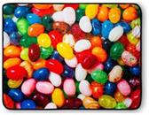 Jelly Bean Fleece Throw Blanket | 45 x 60 Inch Cozy Lightweight Blanket