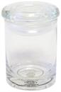 Airtight Clear Glass Jar 6oz Storage Container with Lid