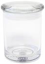 Airtight Clear Glass Jar 3oz Storage Container with Lid