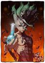 Dr. Stone Senku Ishigami 45 x 60 Inch Fleece Throw Blanket