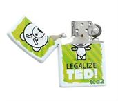 Ted 2 Legalize Ted! Metal Torch Lighter