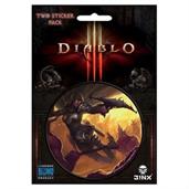 Diablo III 3" Round Sticker 2-Pack: Demon Hunter Class